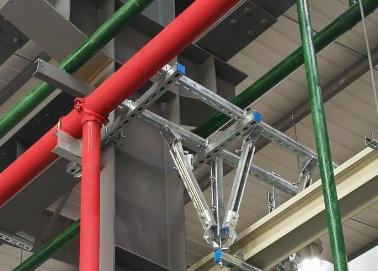 淄博市该抗震支架的整体式支吊架结构协调性好